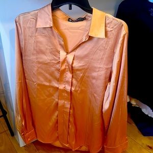 Allegra K LG Button Down